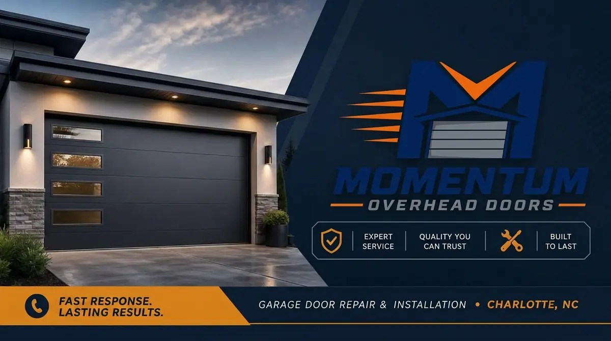 DIY vs professional garage door spring repair — safety guide from Momentum Overhead Doors, Charlotte, NC